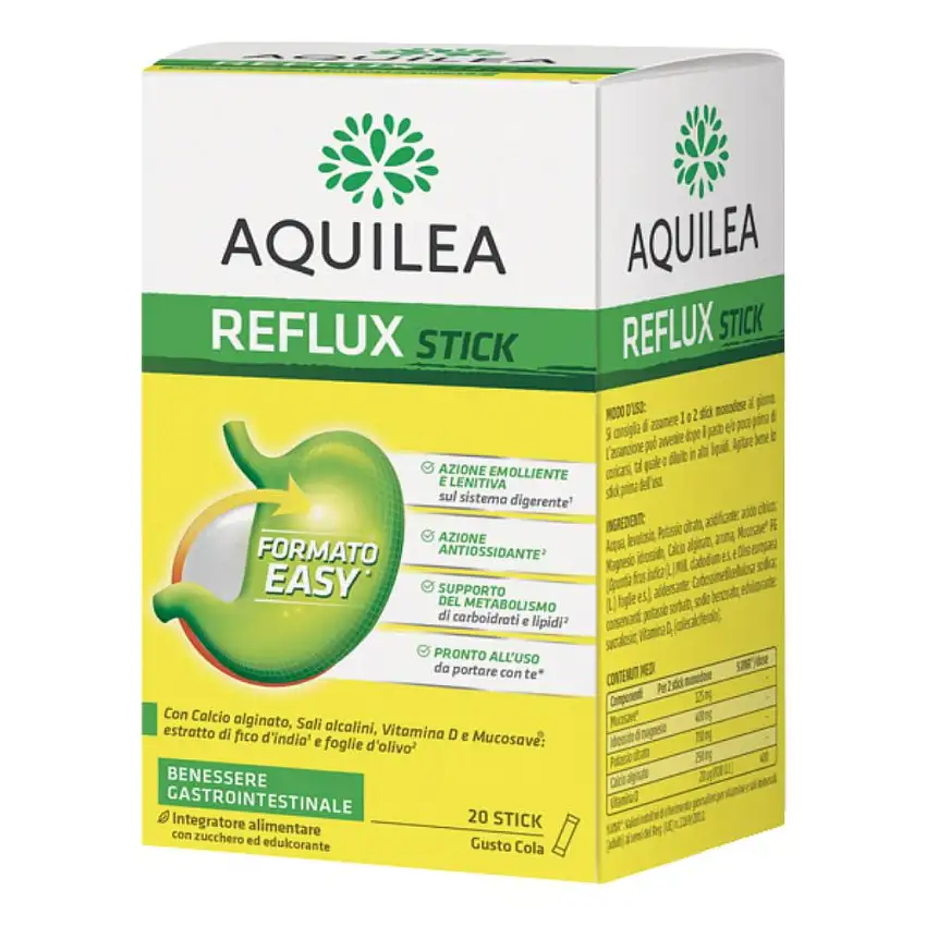 AQUILEA REFLUX 20 STICK MONODOSE