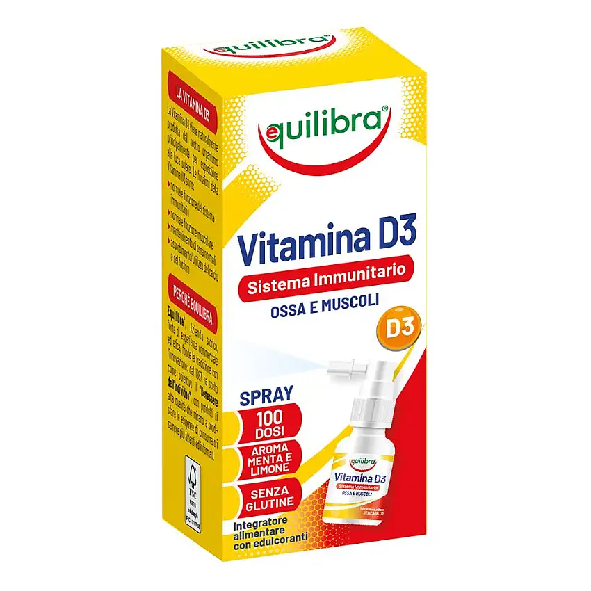 VITAMINA D3 SISTEMA IMMUNITARIO OSSA E MUSCOLI 13 ML