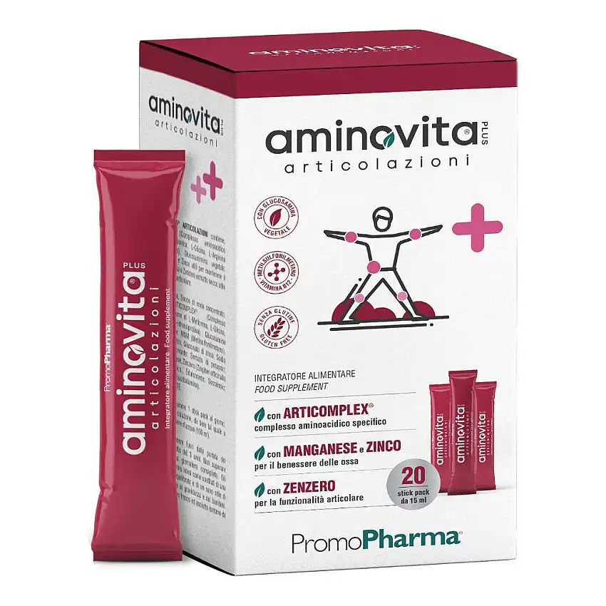 AMINOVITA PLUS ARTICOLAZIONI 20 STICK PACK X 15 ML