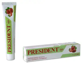 PRESIDENT KIDS 3-6 DENTIFRICIO FRAGOLA 50 ML