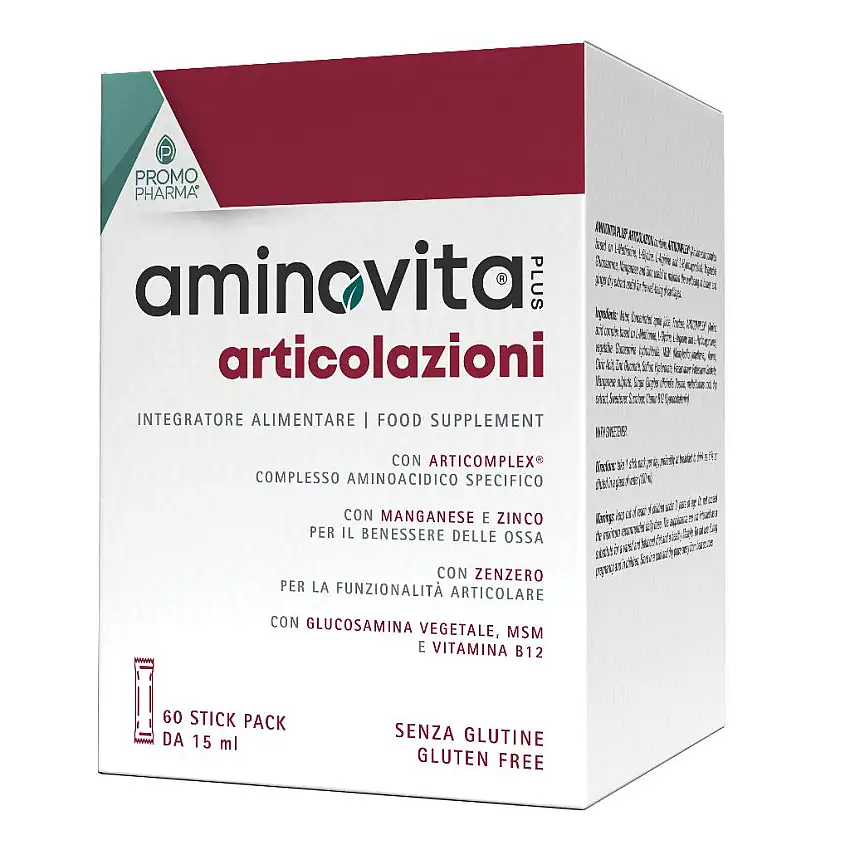 AMINOVITA PLUS ARTICOLAZIONI 60 STICK PACK X 15 ML
