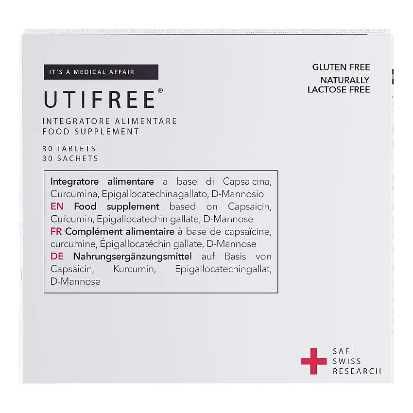 UTIFREE 30 COMPRESSE + 30 STICK DA 2,5 G