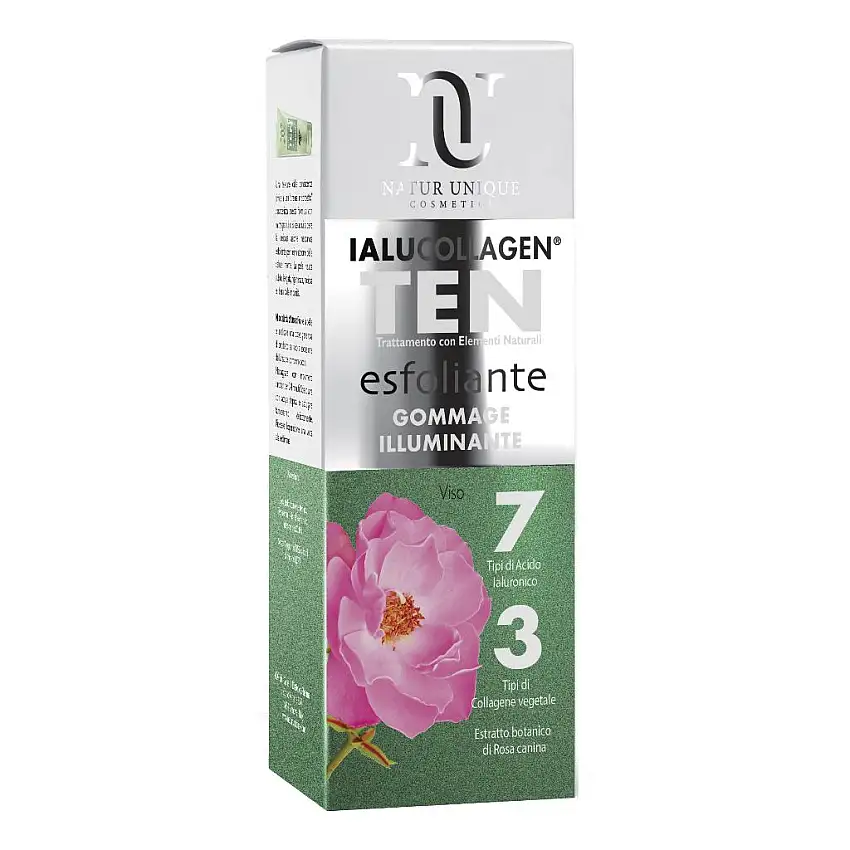 NATUR UNIQUE IALUCOLLAGEN TEN ESFOLIANTE ILLUMINANTE VISO 100 ML