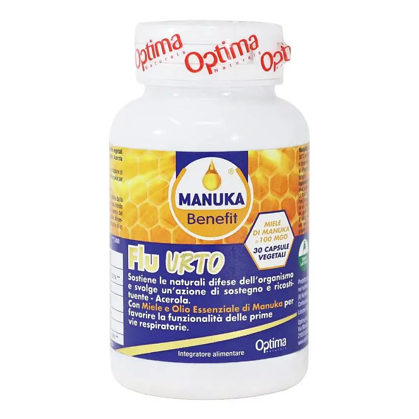 MANUKA BENEFIT FLU URTO 30 CAPSULE 495 MG