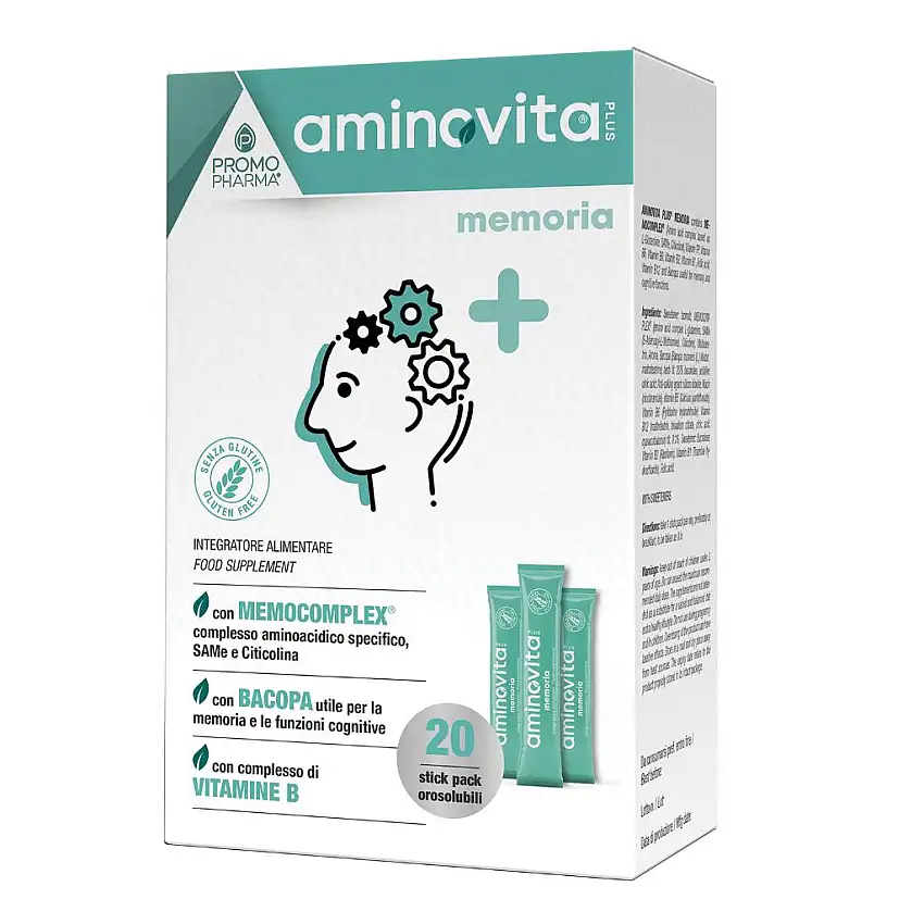 AMINOVITA PLUS MEMORIA 20 STICK PACK X 2 G