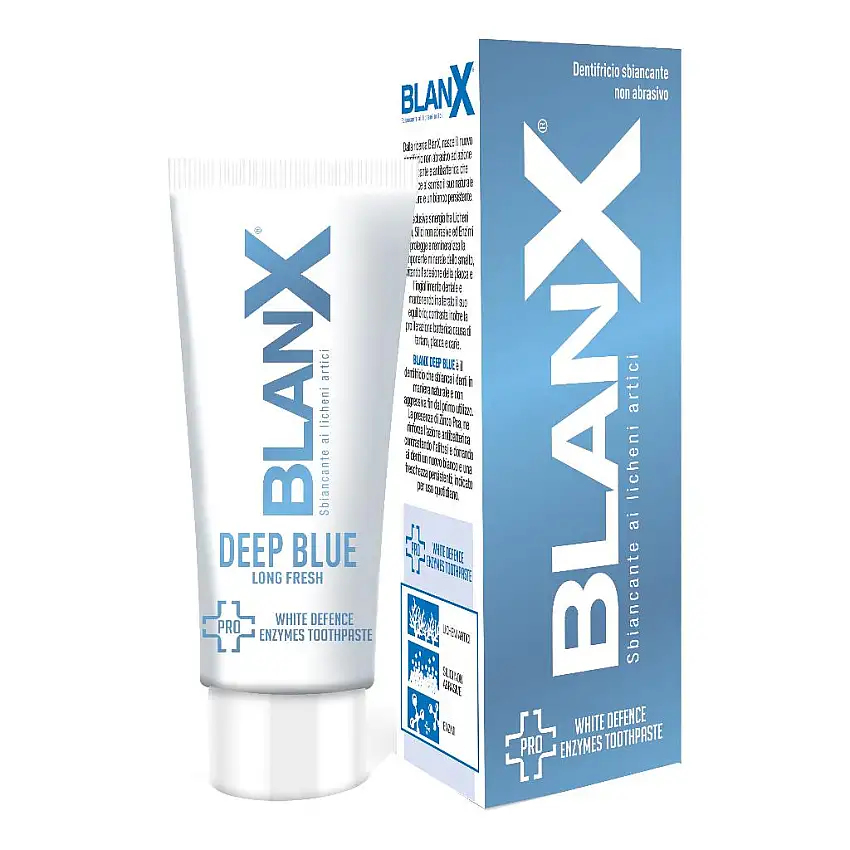 BLANX DEEP BLUE DENTIFRICIO SBIANCANTE NON ABRASIVO 25 ML