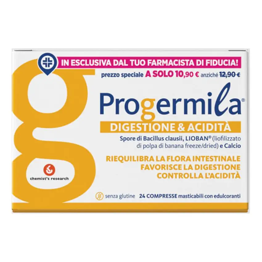 PROGERMILA DIGESTIONE & ACIDITA' 24 COMPRESSE