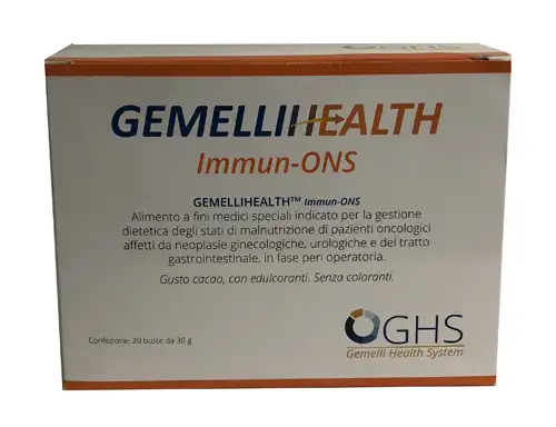 GEMELLIHEALTH IMMUN-ONS 20 BUSTINE 30 G GUSTO CACAO