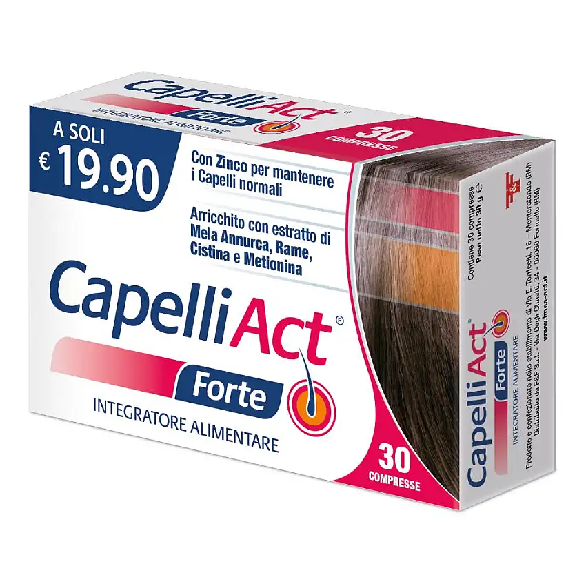 CAPELLI ACT FORTE 30 COMPRESSE