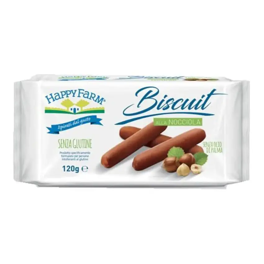 HAPPY FARM BISCUIT NOCCIOLA 120 G