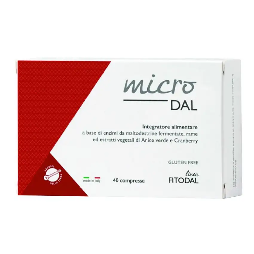 MICRODAL 40 COMPRESSE FITODAL