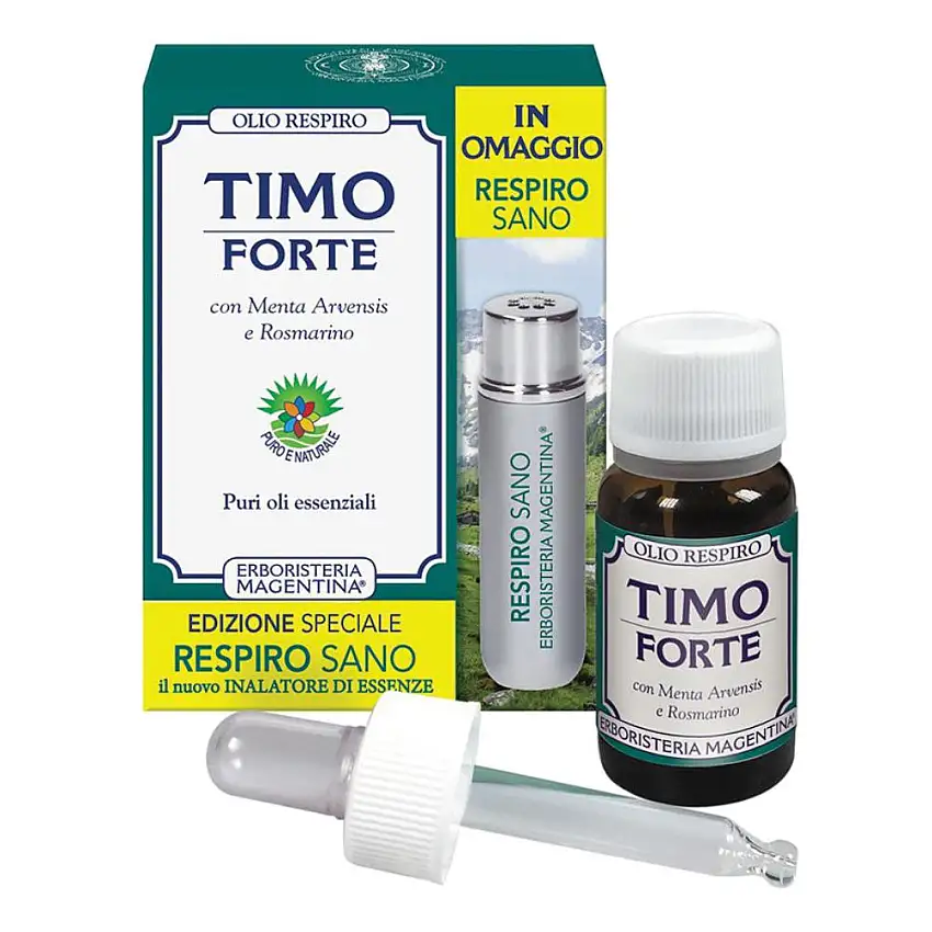 TIMO FORTE OLIO RESPIRO 10 ML + SNIFFER IN REGALO