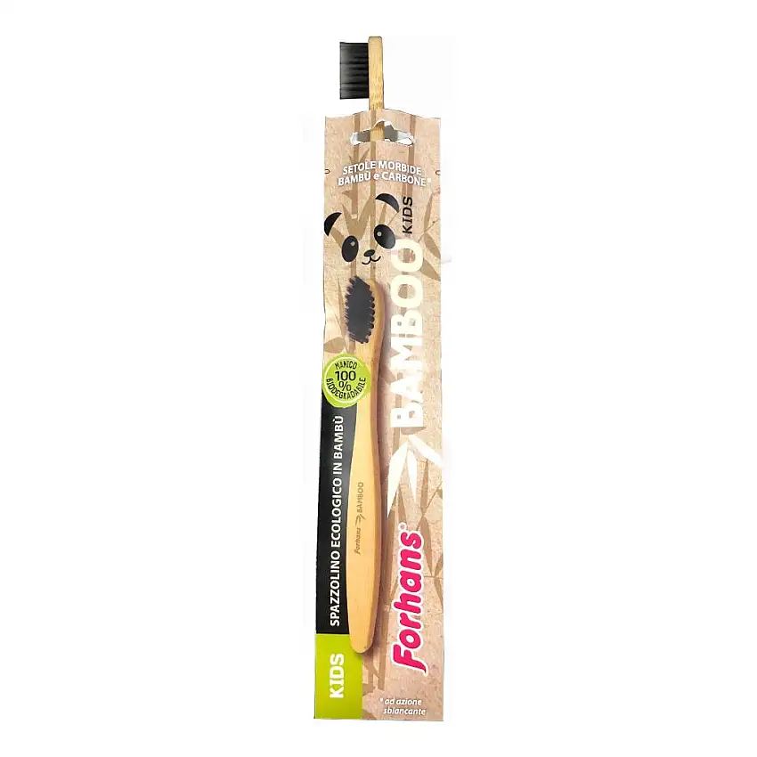 SPAZZOLINO ECOLOGICO FORHANS BAMBOO KIDS