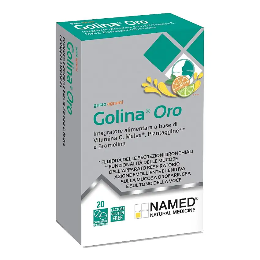 GOLINA ORO AGRUMI 20 COMPRESSE OROSOLUBILI