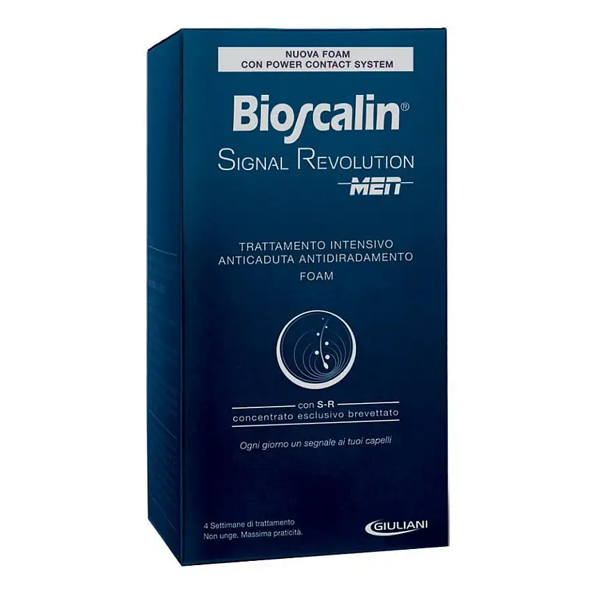 BIOSCALIN SIGNAL REVOLUTION TRATTAMENTO INTENSIVO ANTICADUTA ANTIDIRADANTE FOAM 75 ML