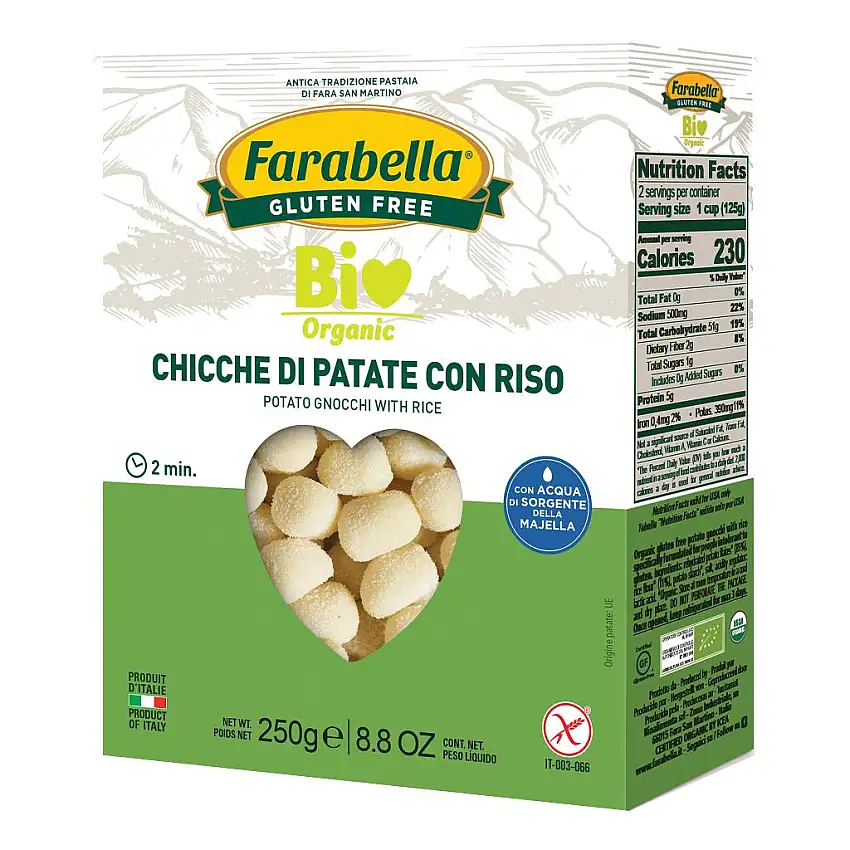 FARABELLA BIO CHICCHE DI PATATE 250 G