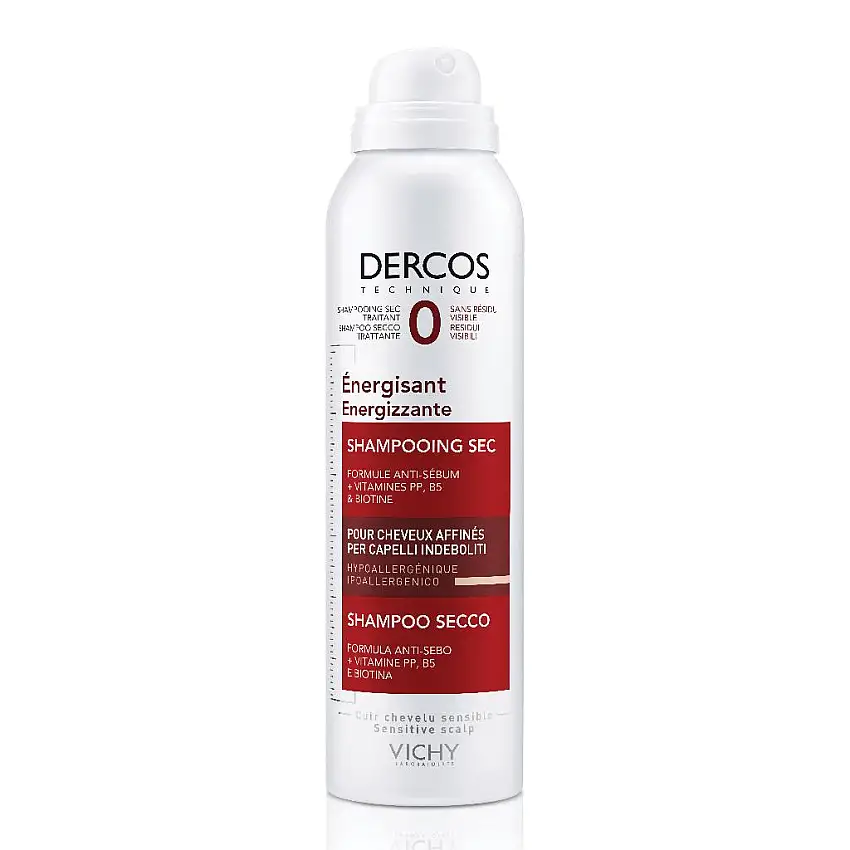 DERCOS TECHNIQUE SHAMPOO SECCO ENERGIZZANTE 150 ML 20