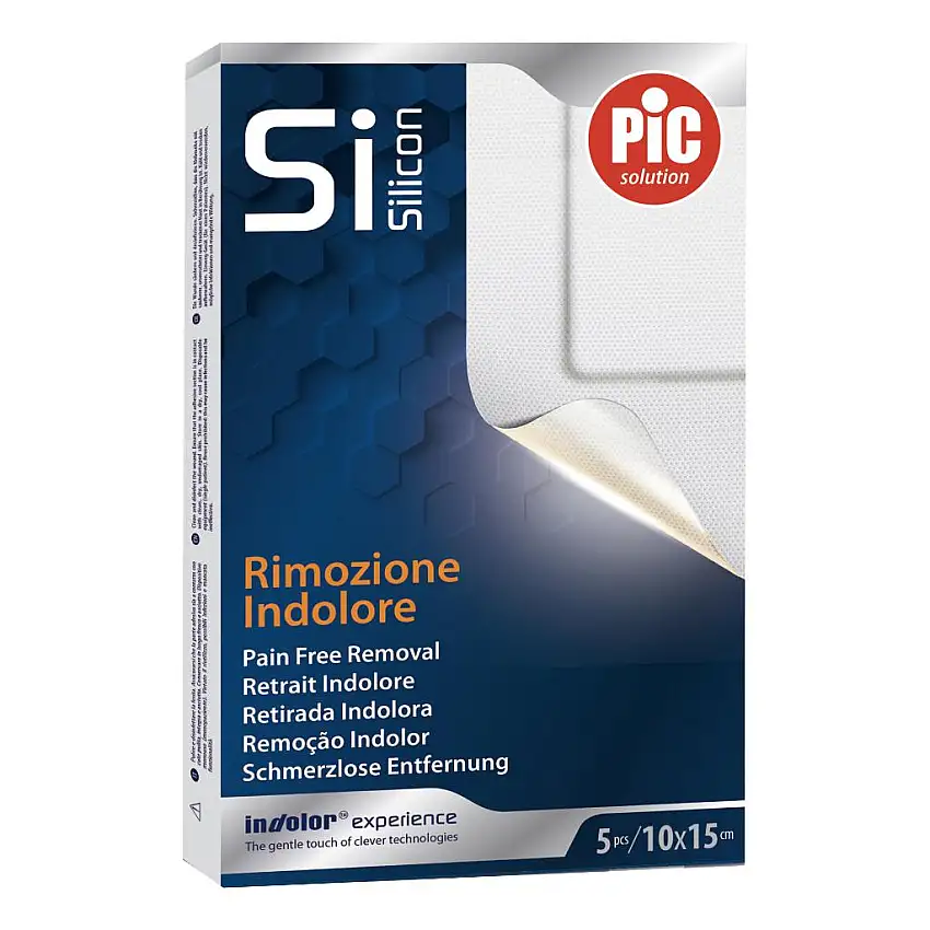 CEROTTO PIC POSTOP SILICONE 10X15 5 PEZZI