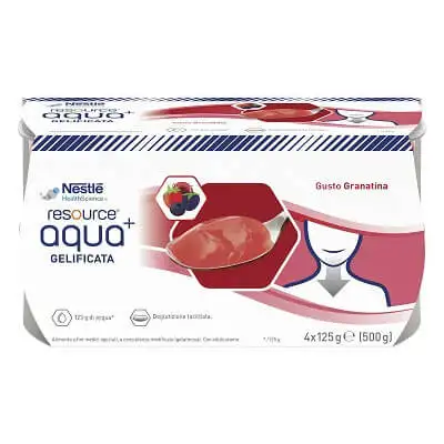 RESOURCE AQUA ACQUA GELIFICATA+GRENADA CUP 6 4X125 G