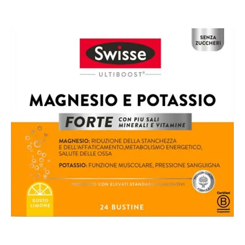 SWISSE MAGNESIO POTASSIO 24 BUSTINE
