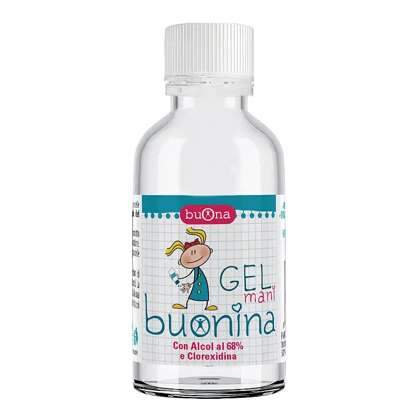 BUONA BUONINA GEL IGIENIZZANTE MANI CON ALCOOL 68% E CLOREXIDINA 100 ML