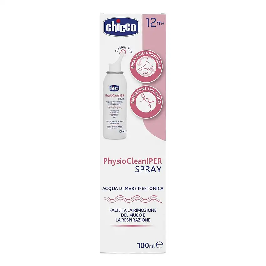 CHICCO PHYSIOCLEAN SOLUZIONE IPERTONICA SPRAY 100 ML