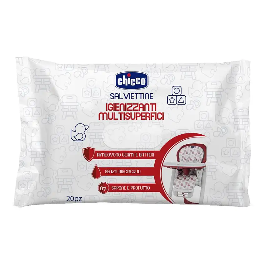 CHICCO SALVIETTINE IGIENIZZANTI 20 PEZZI