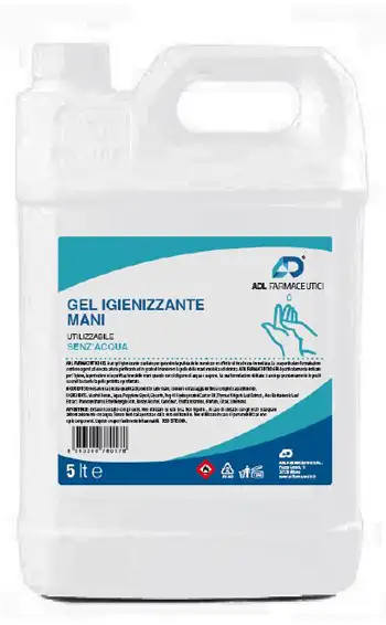 ADL FARMACEUTICI GEL IGIENIZZANTE 5 LITRI