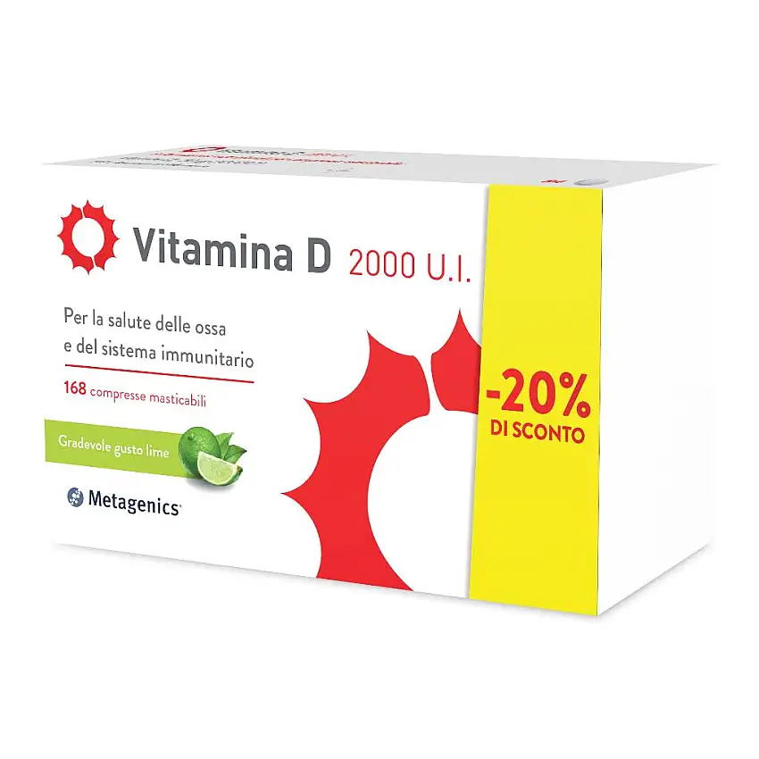 VITAMINA D2000 UI 168 PROMO-20%