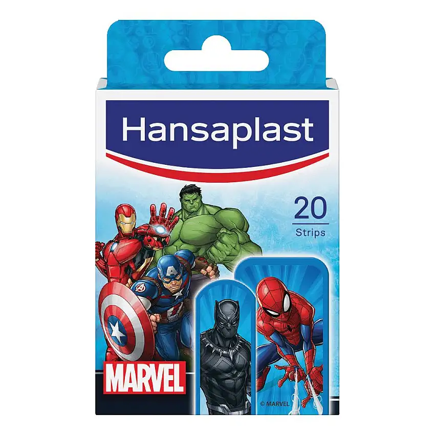 CEROTTO HANSAPLAST MARVEL 20 PEZZI