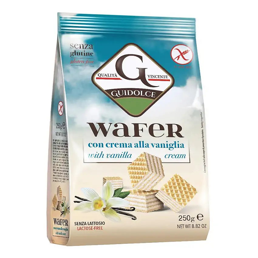 WAFER CON CREMA ALLA VANIGLIA 250 G