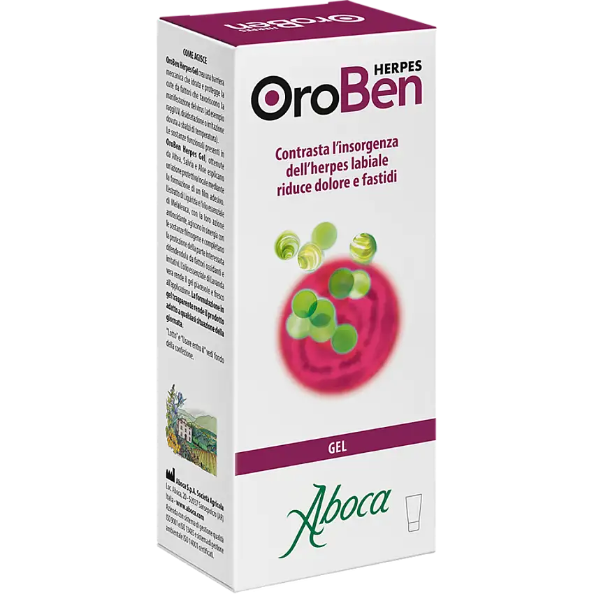 OROBEN HERPES GEL 8 ML