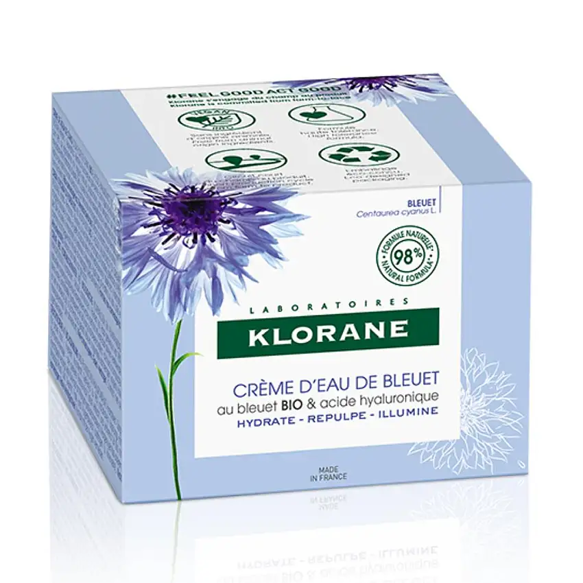 KLORANE GEL CREMA RISVEGLIO FRESCO FIORDALISO BIO ACIDO IALURONICO 50 ML