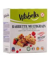 VITABELLA MULTIGRAIN BARRETTA FRUTTI ROSSI 129 G