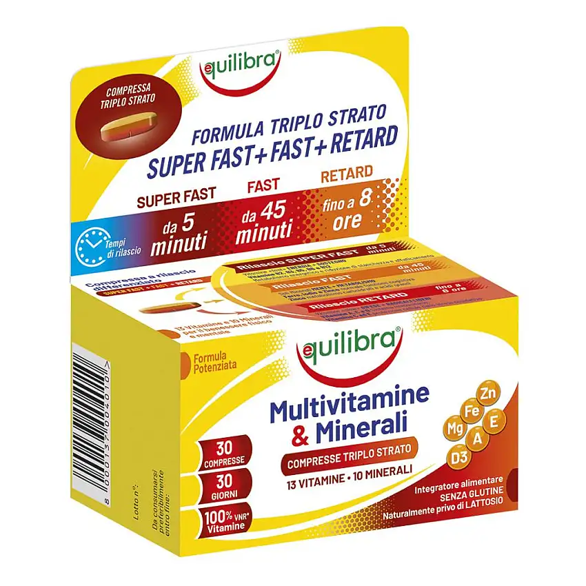 MULTIVITAMINE&MINERALI 30 COMPRESSE