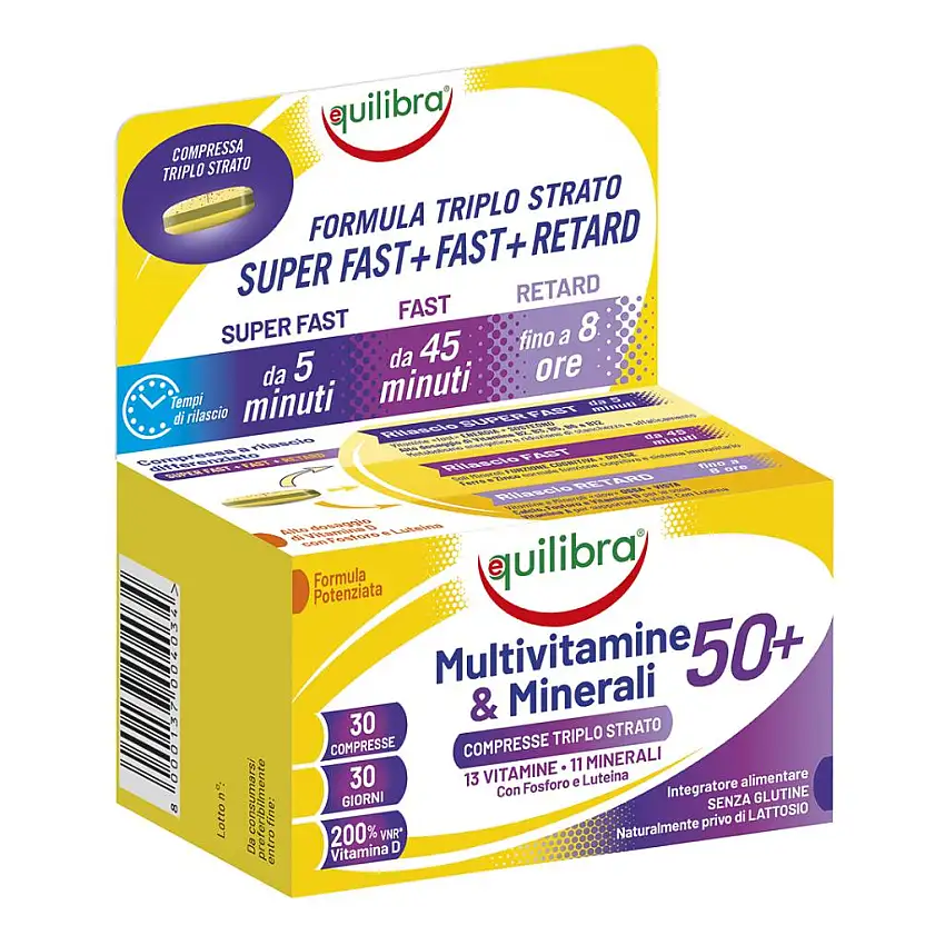 MULTIVITAMINE&MINERALI 50+ 30 COMPRESSE