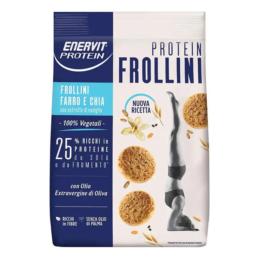 ENERVIT PROTEIN FROLLINI FARRO CHIA 200 G