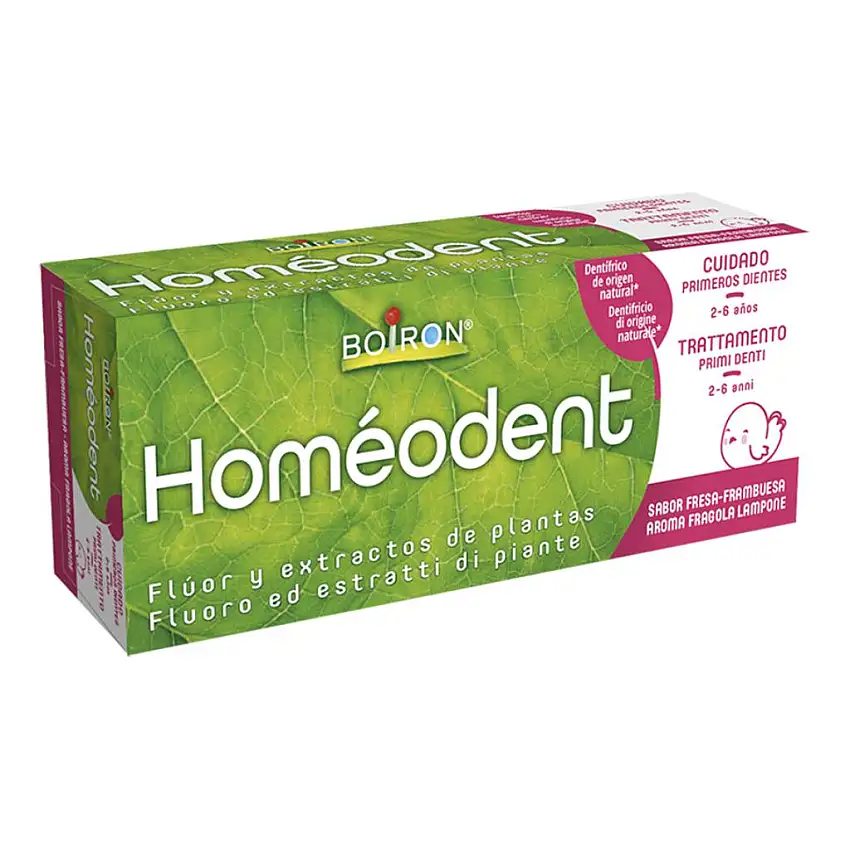 HOMEODENT PRIMI DENTI FRAGOLA LAMPONE 50 ML