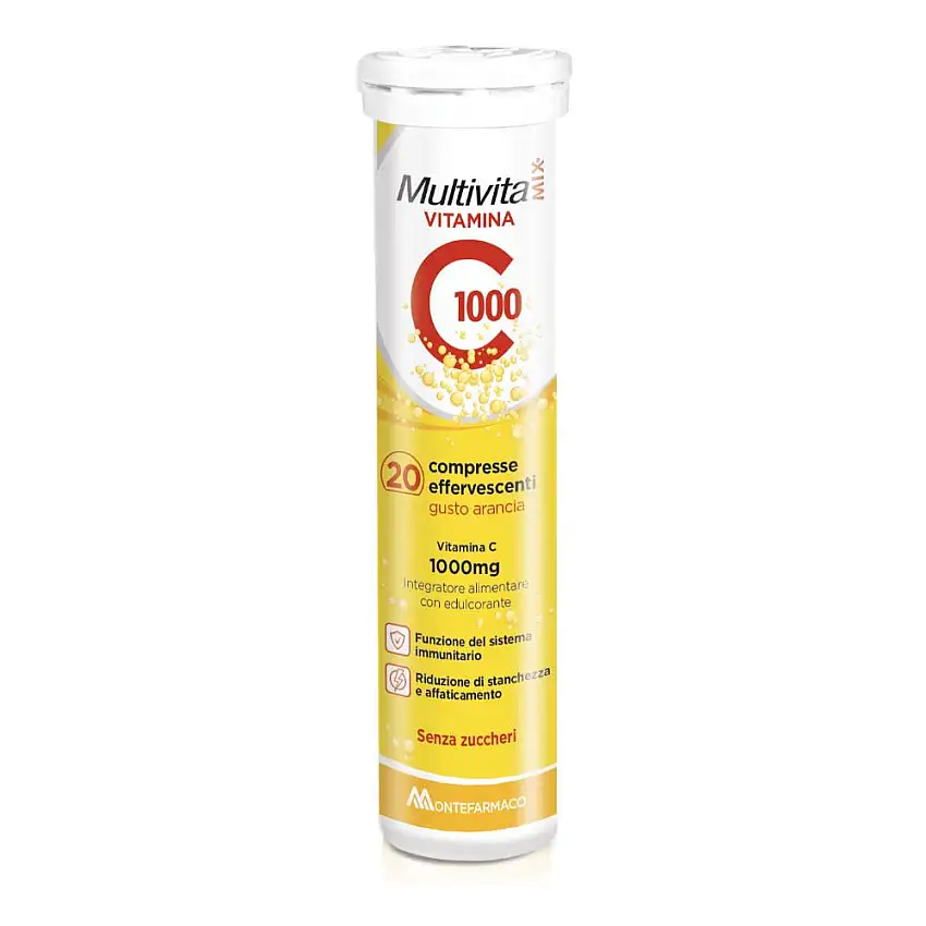 MULTIVITAMIX VIT C 1000 20 COMPRESSE EFFERVESCENTI