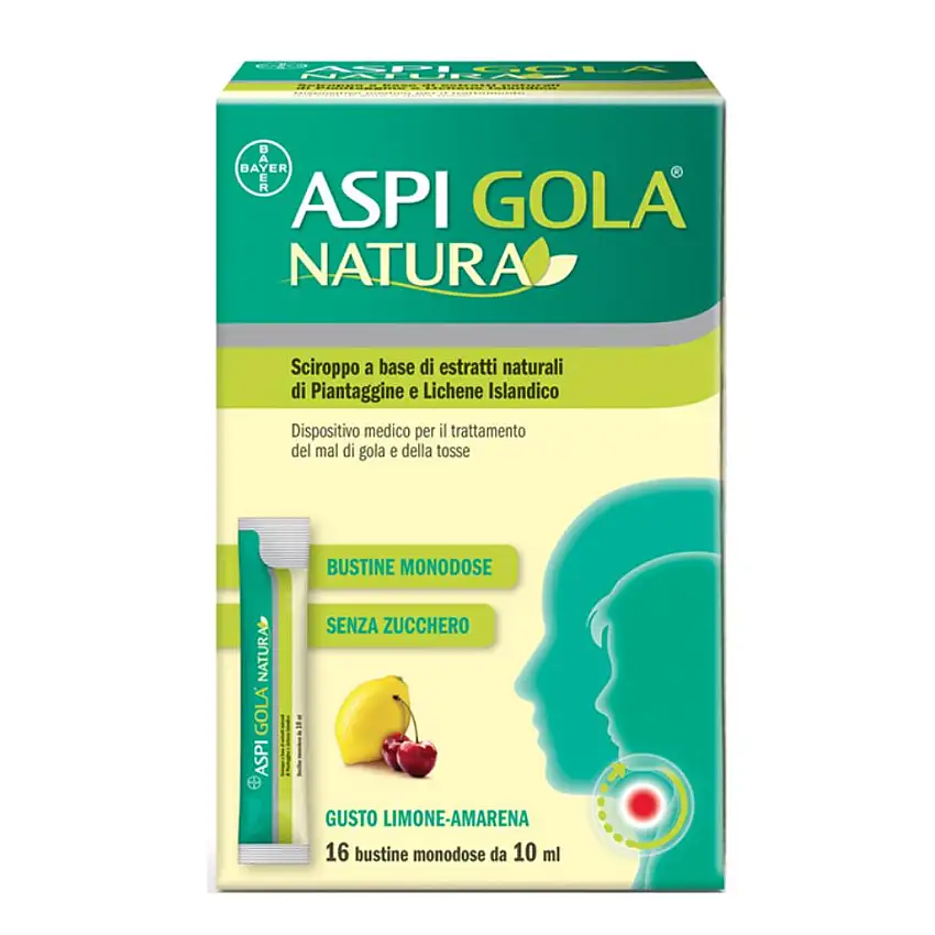 ASPI GOLA NATURA 16 BUSTINE MONODOSE DA 10 ML