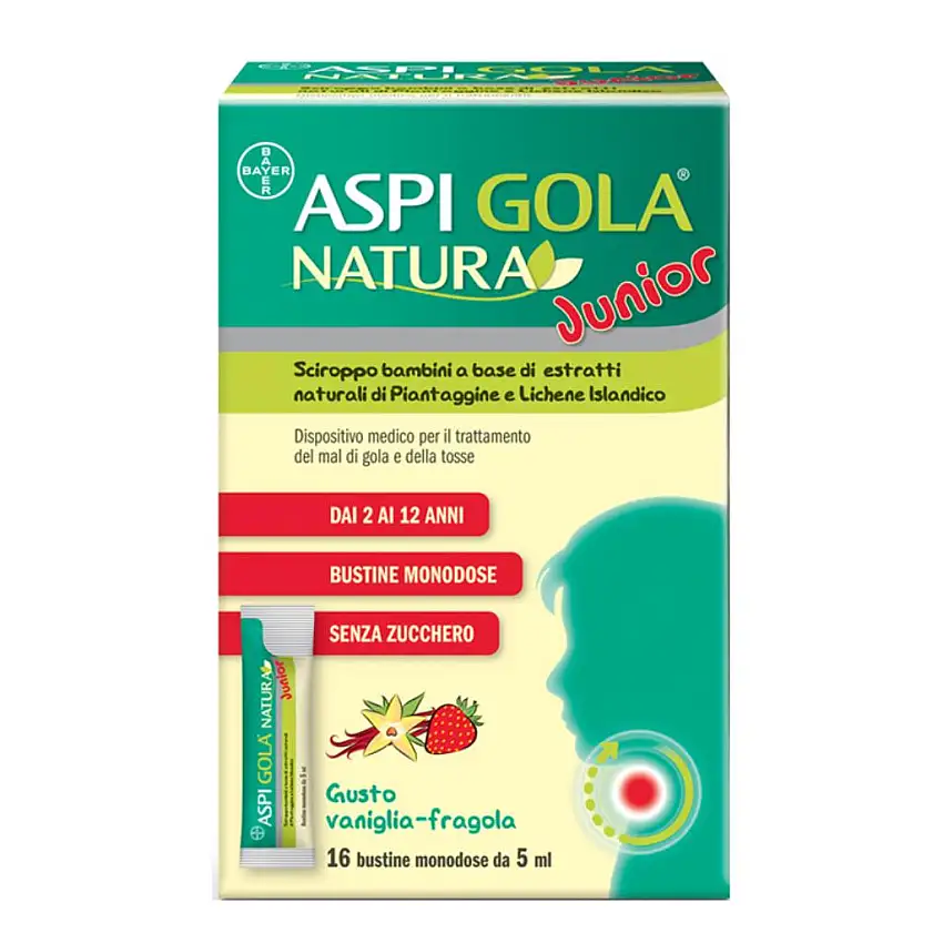 ASPI GOLA NATURA JUNIOR 16 BUSTINE MONODOSE DA 5 ML