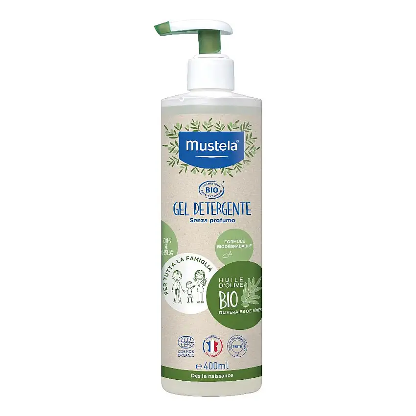 MUSTELA GEL DETERGENTE BIO 400 ML