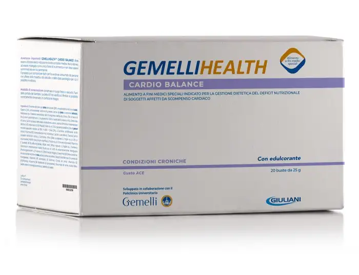 GEMELLIHEALTH CARDIO BALANCE 20 BUSTE DA 25 G