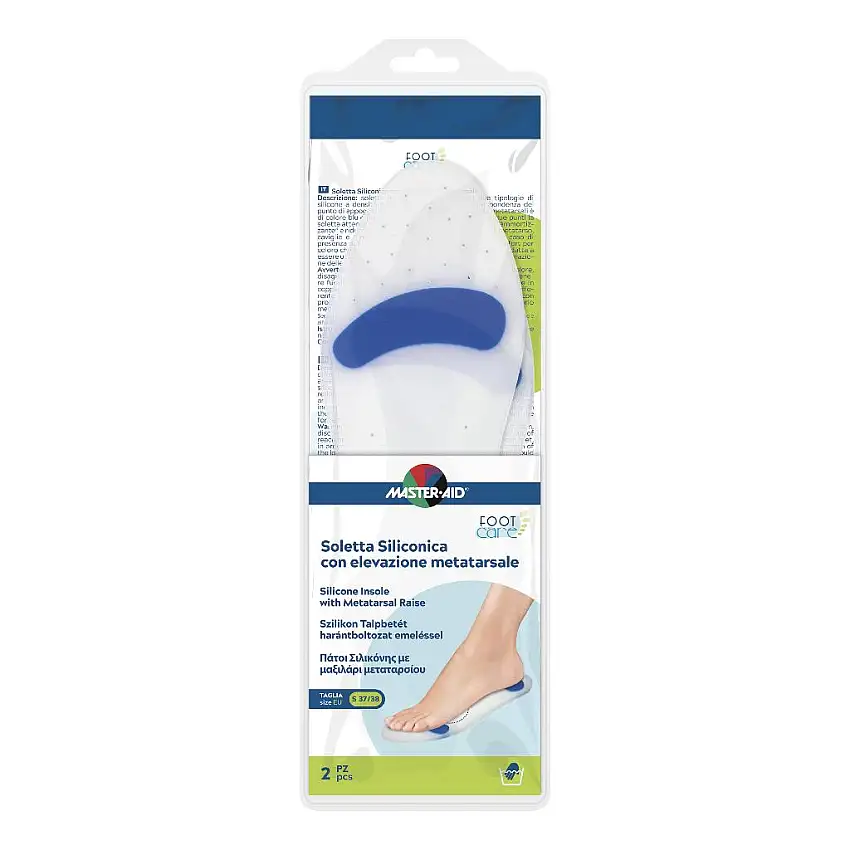 SOLETTA SILICONICA MASTER-AID FOOTCARE SMALL 37-38 METATARSO I4