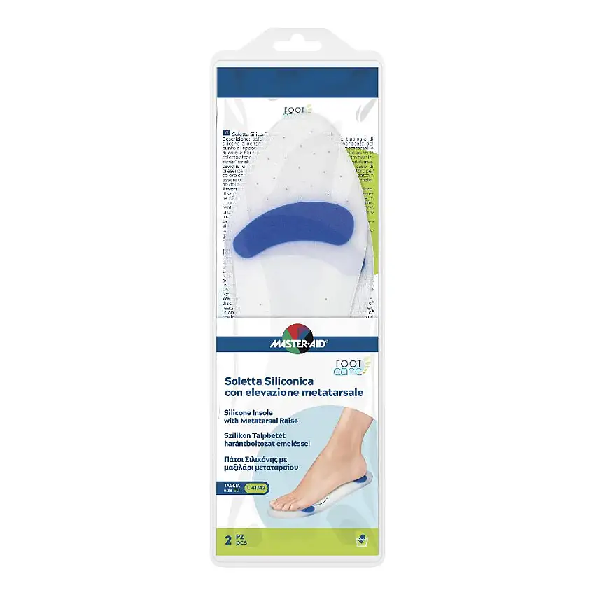 SOLETTA SILICONICA MASTER-AID FOOTCARE LARGE 41-42 METATARSO I6