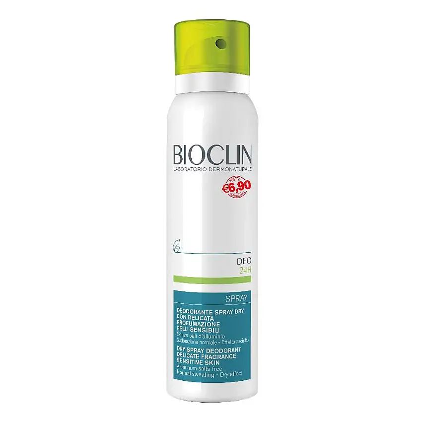 BIOCLIN DEODORANTE 24H SPRAY DRY C/P PROMO 150 ML