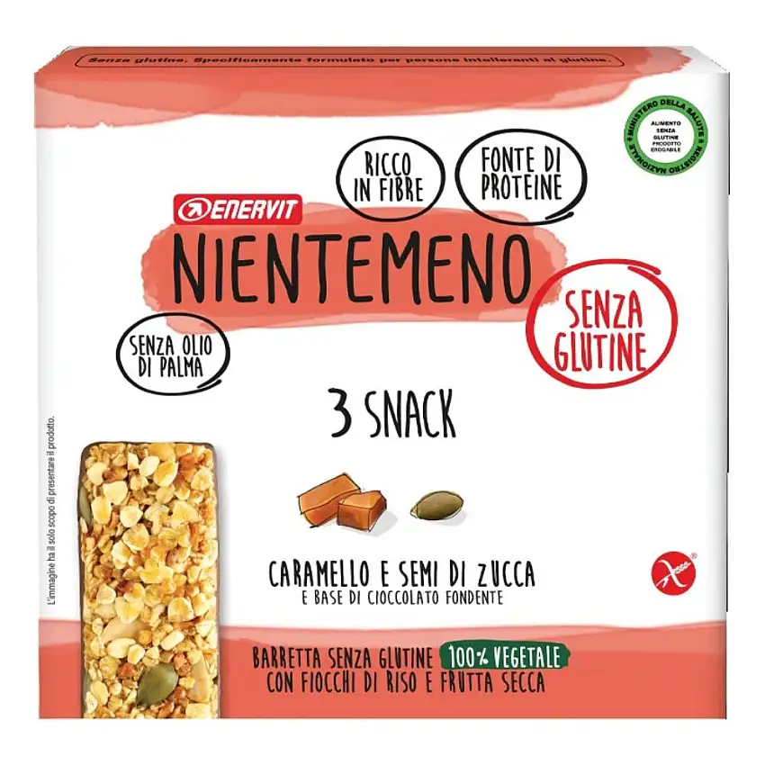 NIENTEMENO EN BARRETTA CARAMELLO/SEMI ZUCCA 3 X 21 G