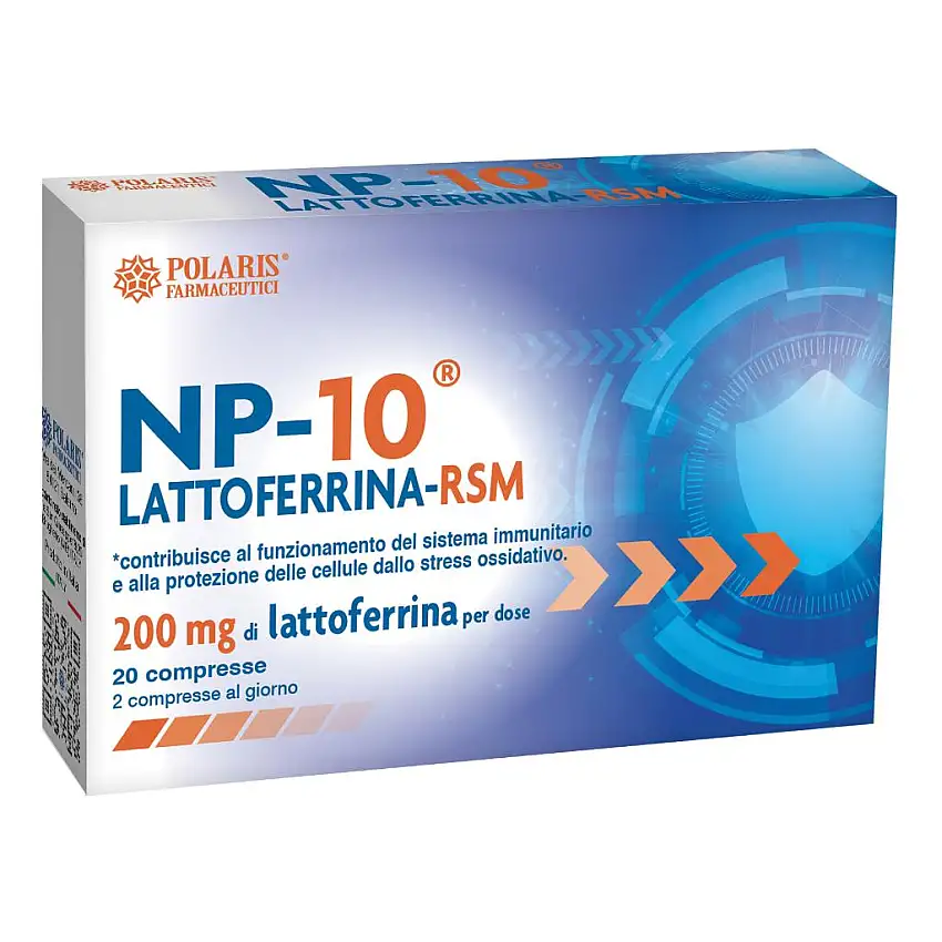 NP-10 LATTOFERRINA RSM 20 COMPRESSE