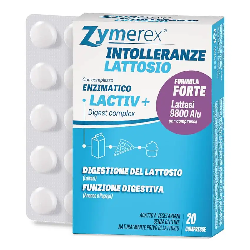 ZYMEREX INTOLLERANZE LATTOSIO 20 COMPRESSE RIVESTITE