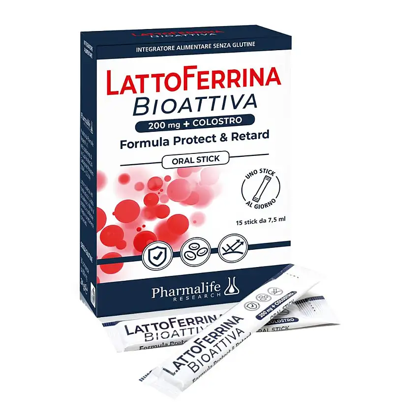 LATTOFERRINA BIOATTIVA 15 STICK X 7,5 ML
